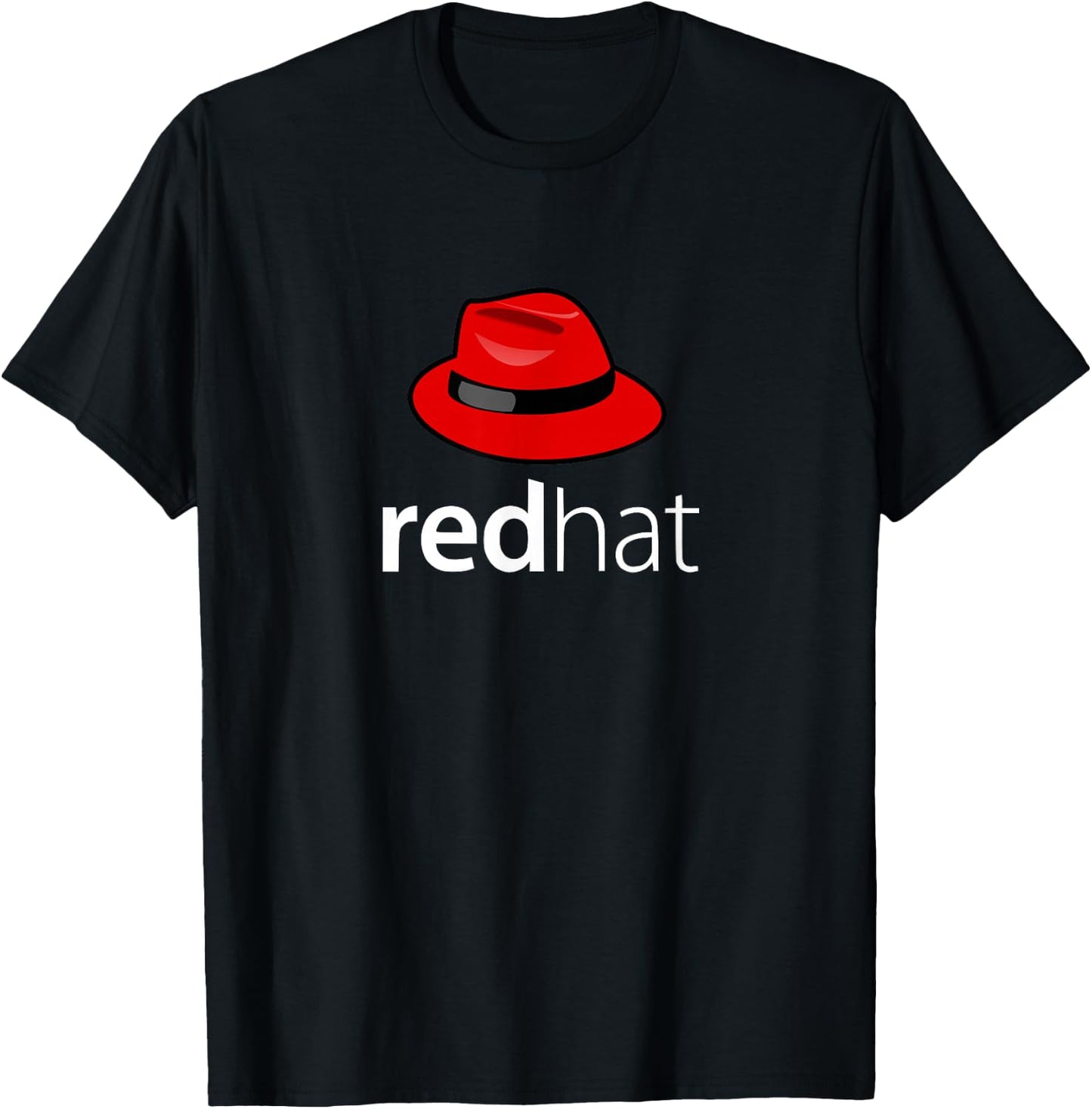 Linux redhat lover Penguin Tux Open Source Os T-Shirt - T-Shirt | Black