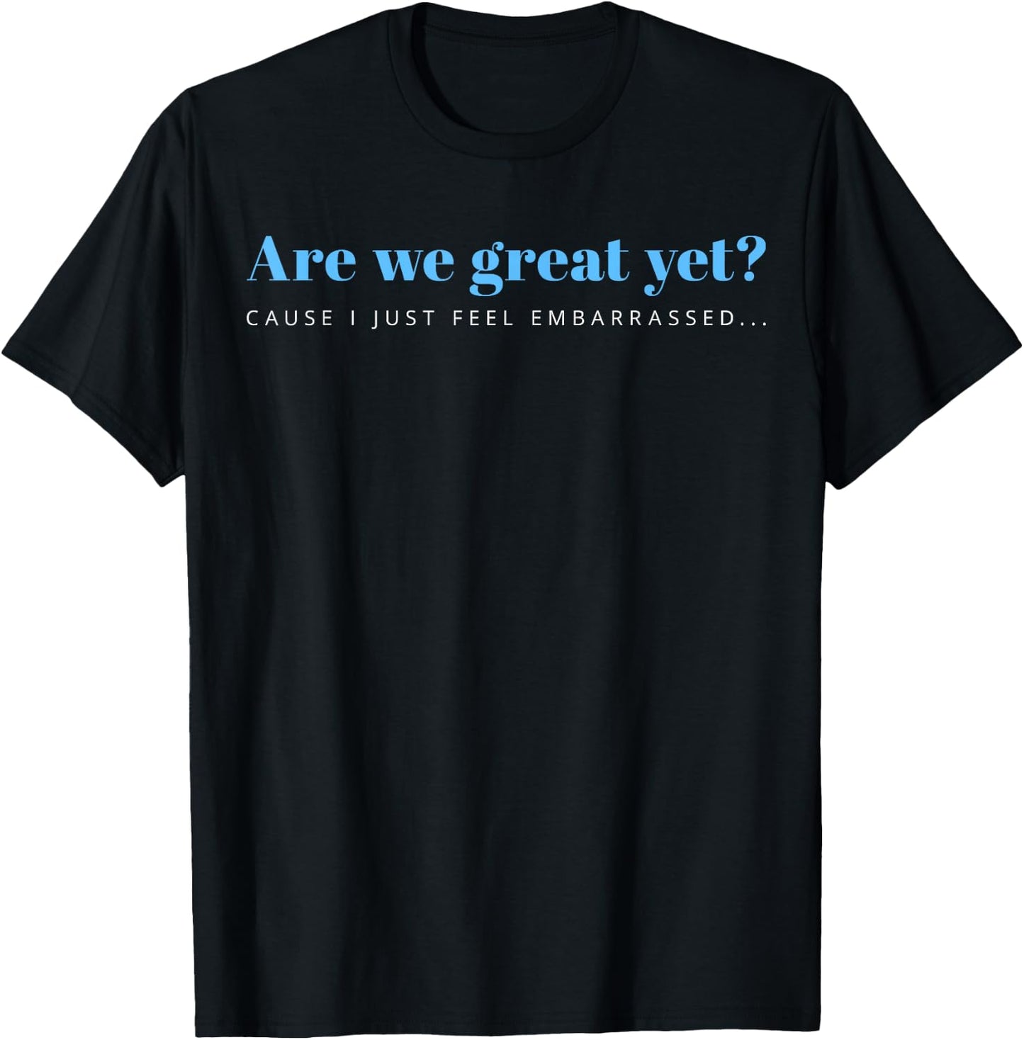 This Is Not Normal Anti-Trump Designs -Adults Black Cotton 100% Small Crew Collar Short Sleeve Political T-Shirt - T-Shirt | Black