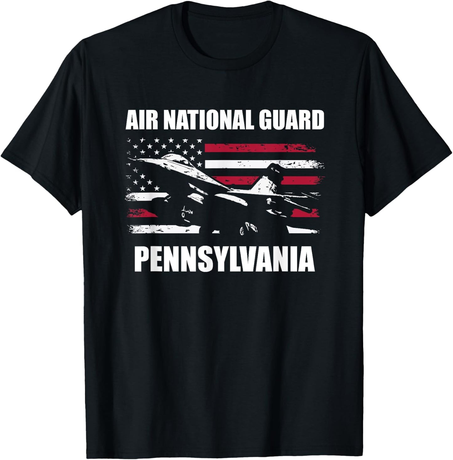 Pennsylvania Air National Guard T-Shirt - T-Shirt | Black