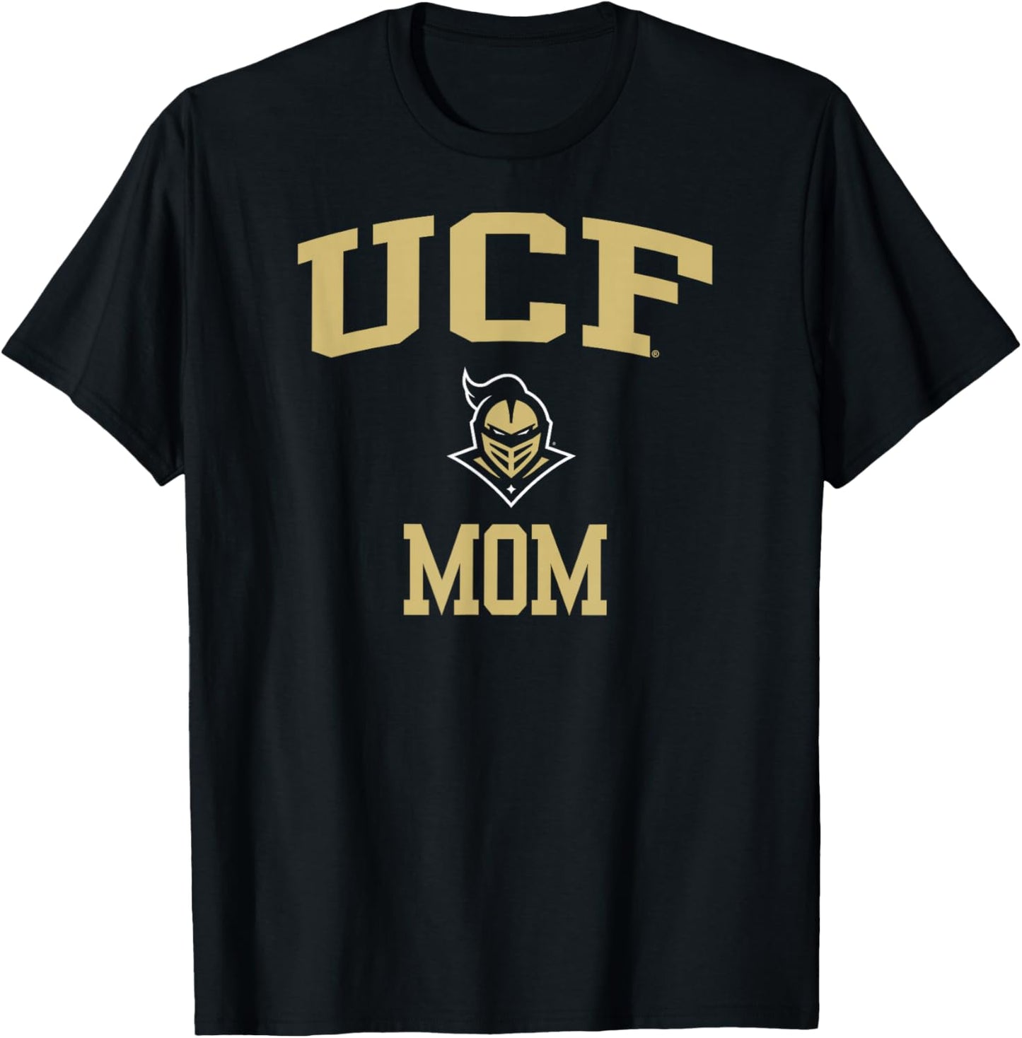 Central Florida Golden Knights Mom Icon Black T-Shirt - T-Shirt | Black