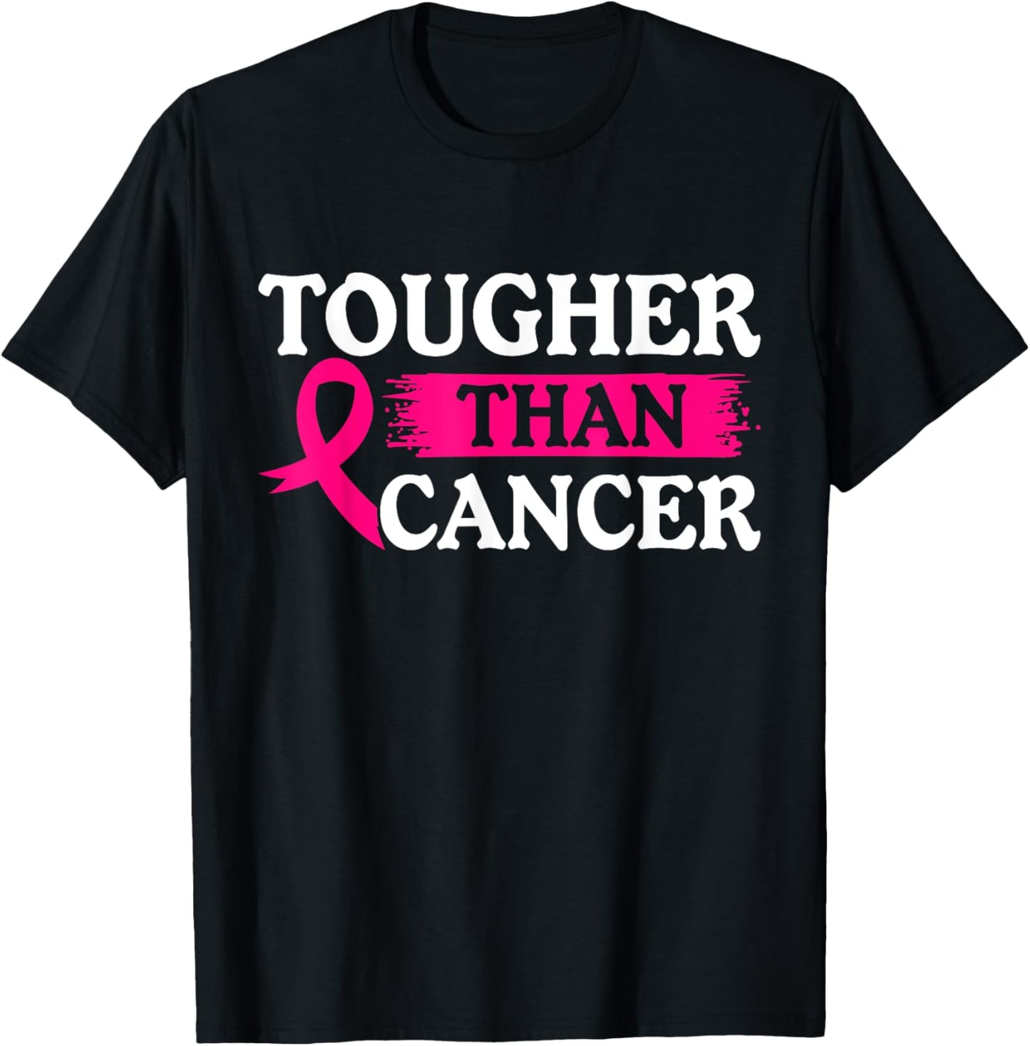 Tougher Than Cancer | Cancer Survivor T-Shirt - T-Shirt | Black