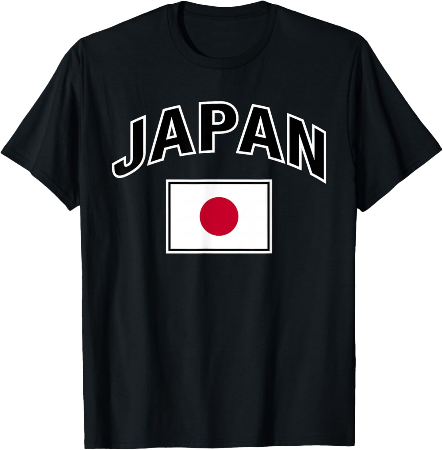 Japan Flag Proud Japanese T-Shirt - T-Shirt | Black
