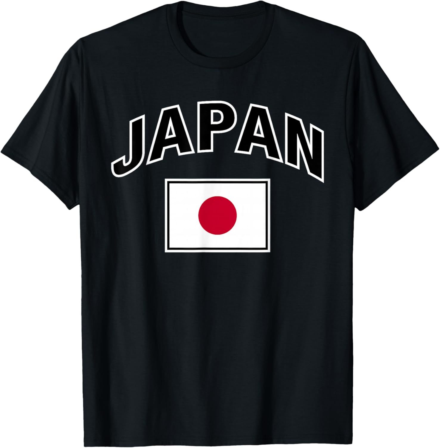 Japan Flag Proud Japanese T-Shirt - T-Shirt | Black