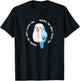 Beware the Small Fluffy One | Blue Quaker Parrot T-Shirt - T-Shirt | Black