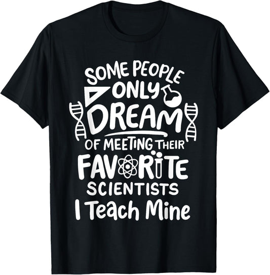 Science Teacher Men Women Girls Kids T-Shirt - T-Shirt | Black
