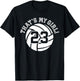 That's My Girl #23 Volleyball Player Mom Dad Kids School Fan T-Shirt - T-Shirt | Black