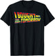 I Bought This Shirt Tomorrow - Movie Classics, Fun Designs T-Shirt - T-Shirt | Black