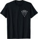 Minimalist Alien Pocket UFO Abduction ET Conspiracy Theory T-Shirt - T-Shirt | Black