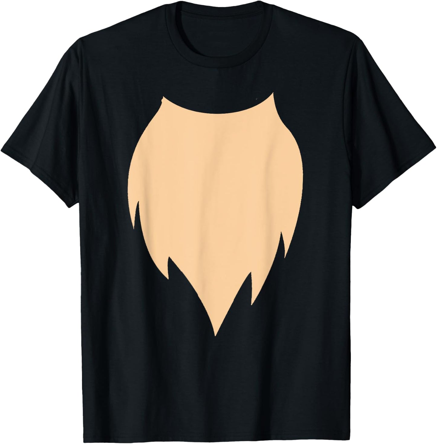 Cute Fox Belly Costume Halloween T-Shirt - T-Shirt | Black