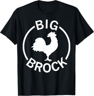 Big Brock Chicken Funny For Man Woman T-Shirt - T-Shirt | Black