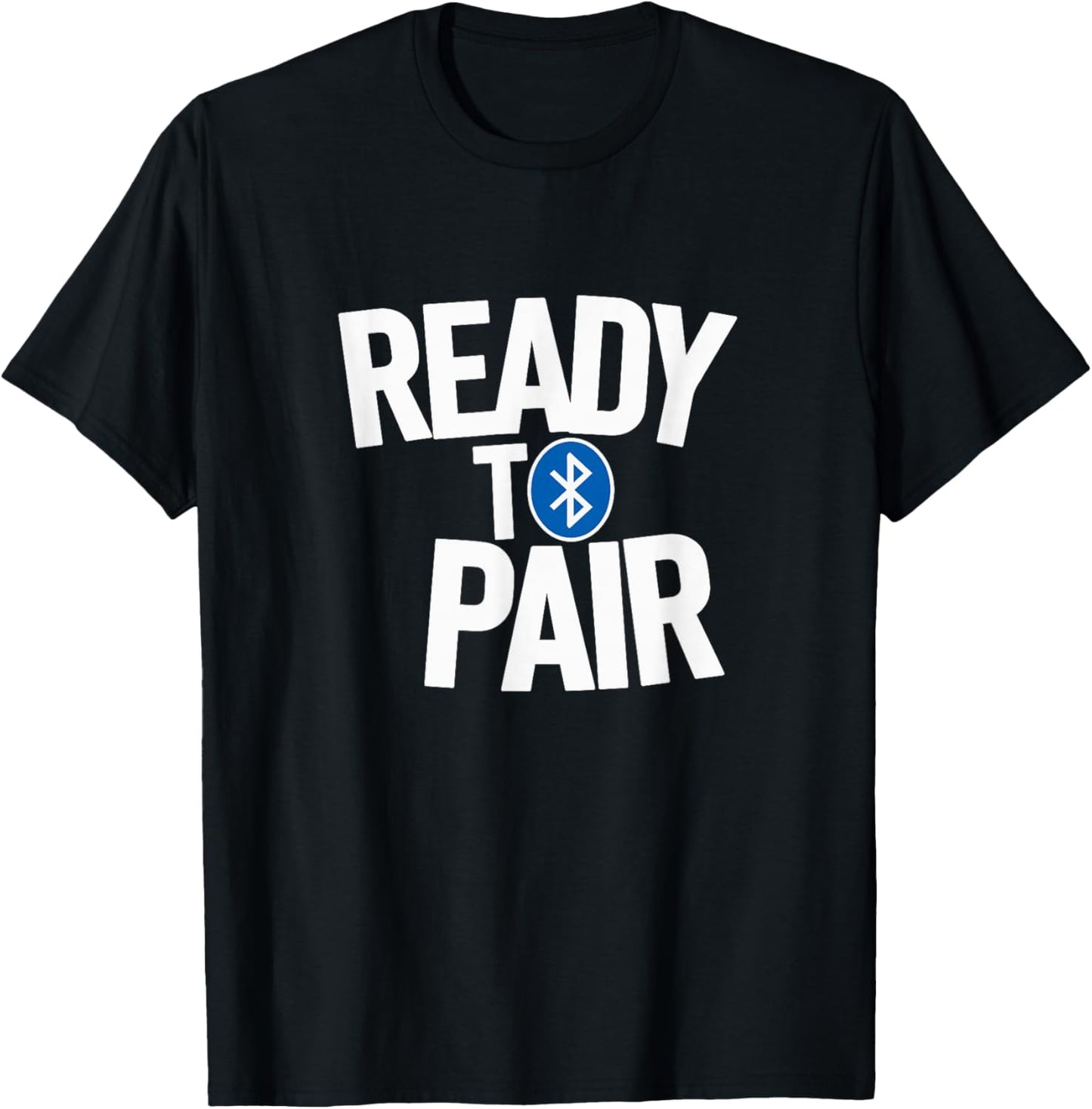 Plug-and-play Bluetooth connectivity - Simple tech-savvy nerds , Black, S T-Shirt - T-Shirt | Black