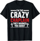 I'm The Crazy Chaplain They Warned You About T-Shirt - T-Shirt | Black