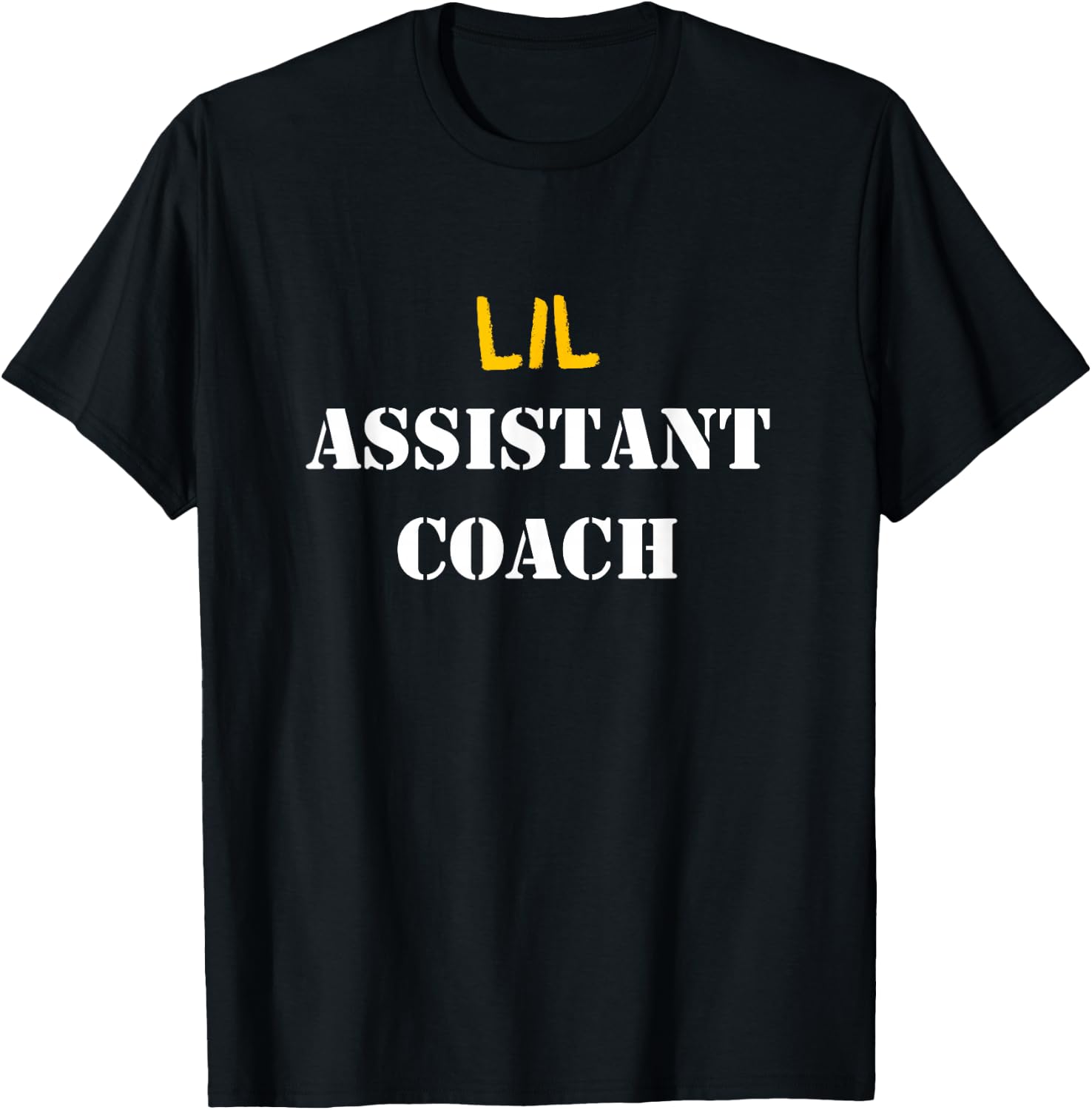 Kids Lil Assistant Coach - Kid Helper Team Sports T-Shirt - T-Shirt | Black