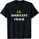 Kids Lil Assistant Coach - Kid Helper Team Sports T-Shirt - T-Shirt | Black