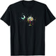 South Carolina Flag Palmetto Tree and Moon Colourful Design T-Shirt - T-Shirt | Black