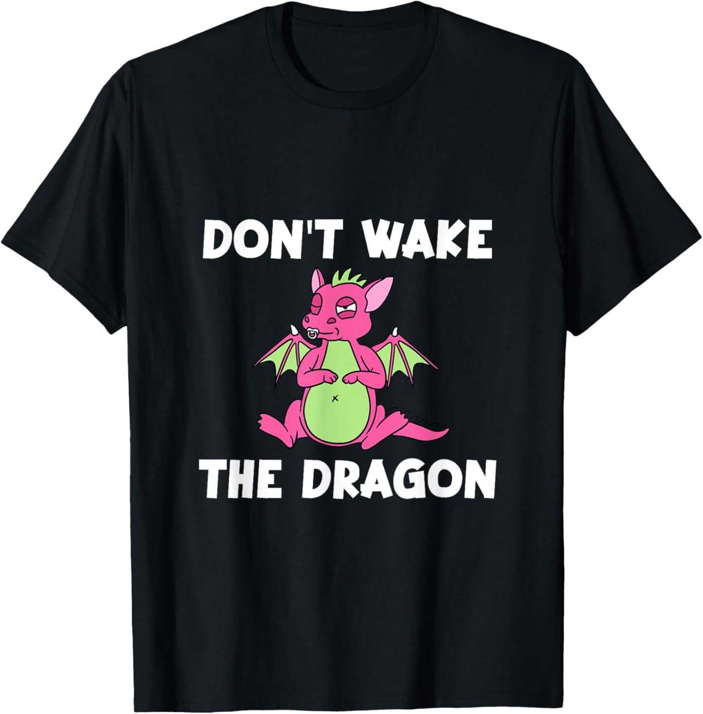 Dont Wake The Dragon T-Shirt - T-Shirt | Black
