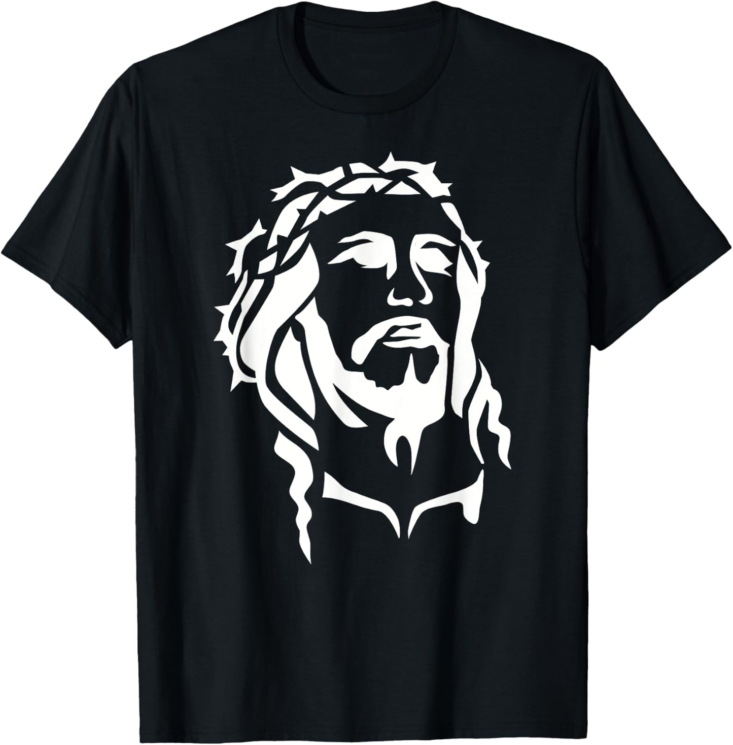 Jesus christ head T-Shirt - T-Shirt | Black