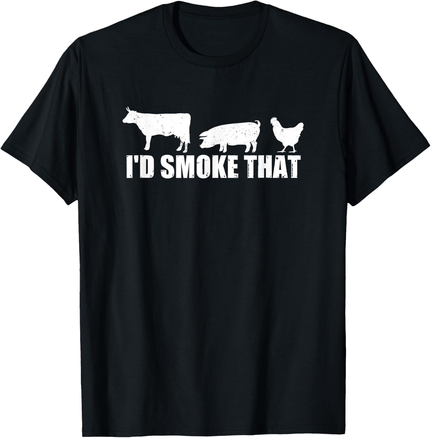 I'd Smoke That T-Shirt - T-Shirt | Black