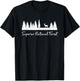 Superior National Forest Camp Campground Deer Camping Hiking T-Shirt - T-Shirt | Black