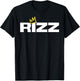 Rizz King or Queen T-Shirt - T-Shirt | Black