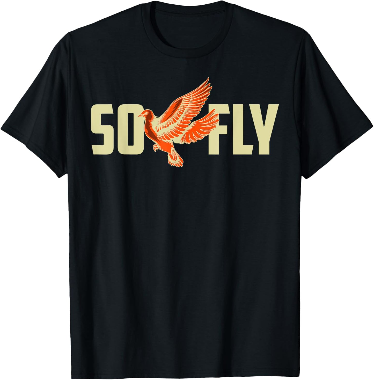 So Fly Shirt | Cute Heart Beats For Pigeon Bird Gift T-Shirt - T-Shirt | Black