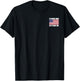 E Pluribus Unum Usa Flag T-Shirt - T-Shirt | Black