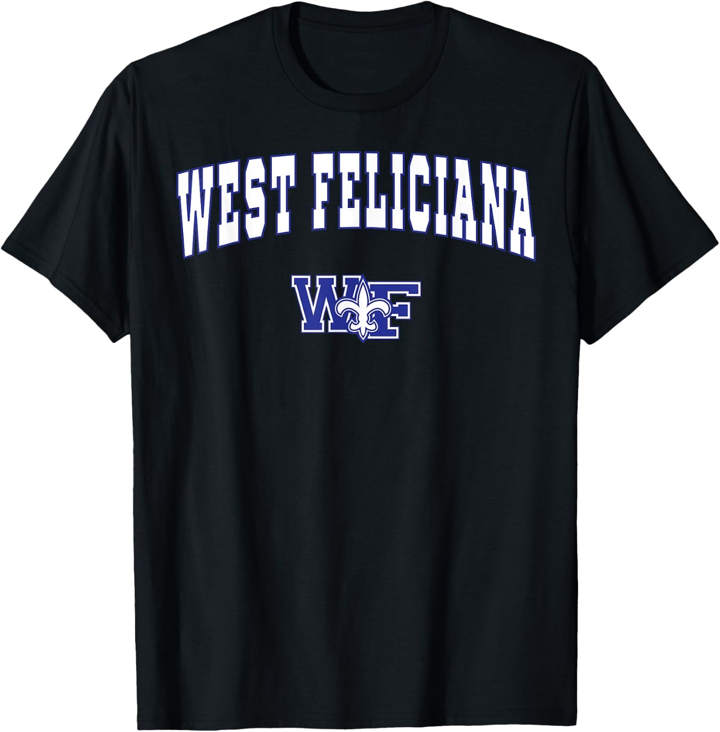 West Feliciana High School Saints C2 T-Shirt - T-Shirt | Black