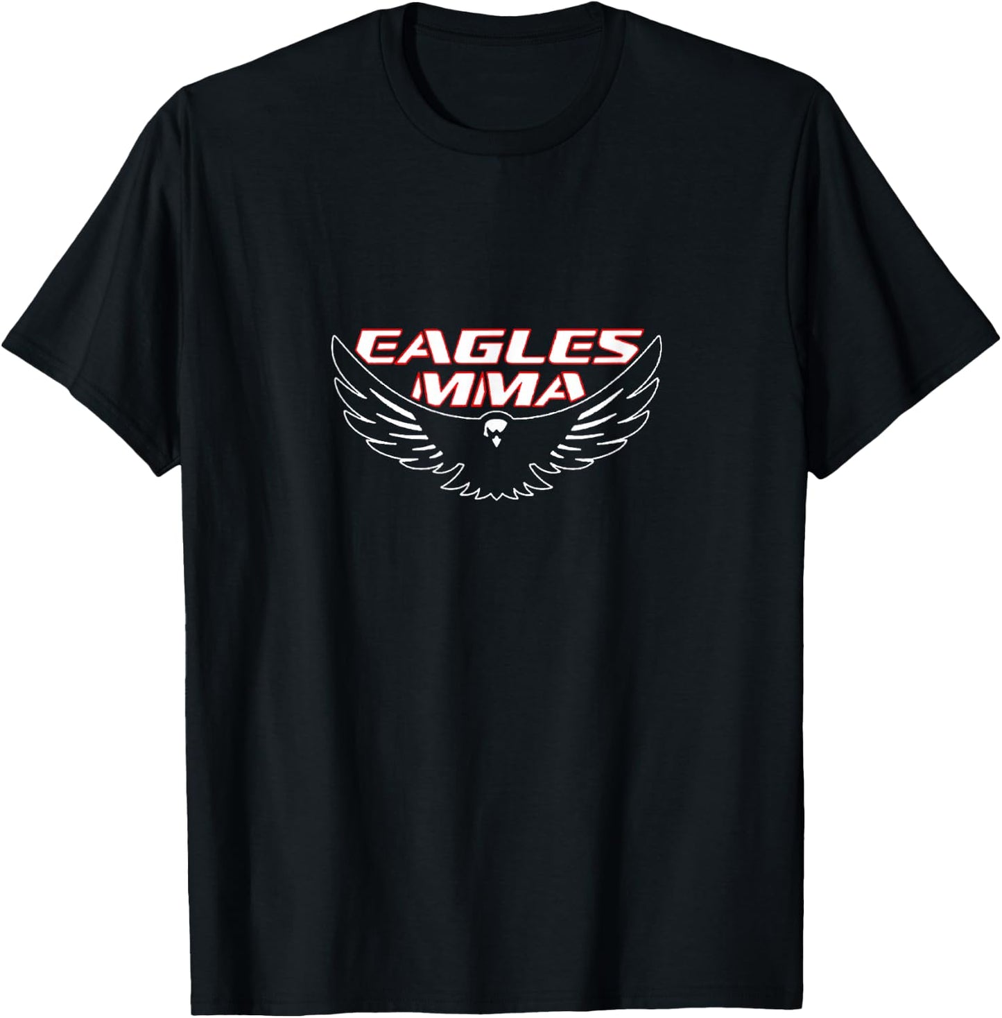 Eagles Official Logo MMA Team T-Shirt - T-Shirt | Black