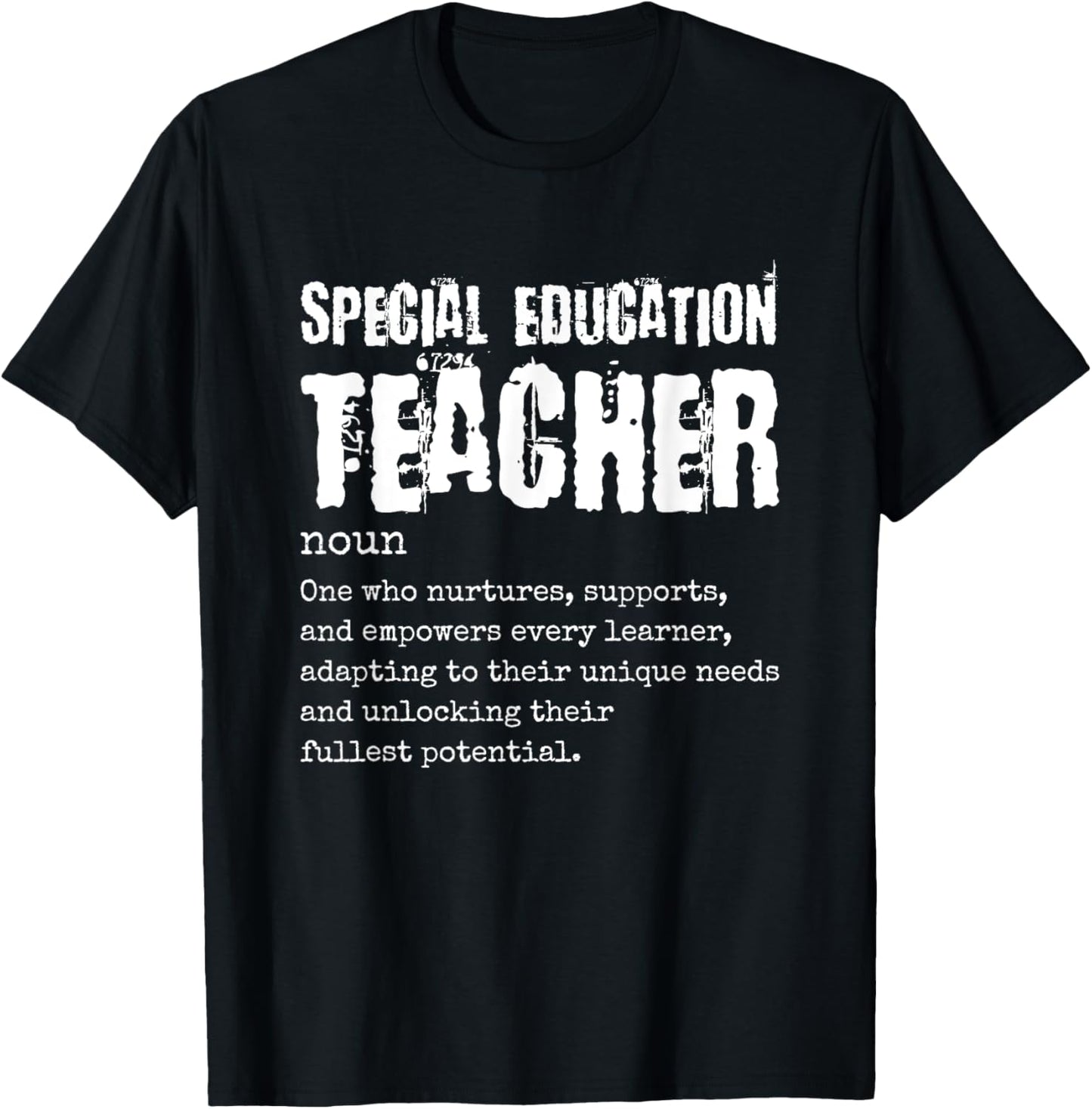 Special Education Teacher T-Shirt - T-Shirt | Black