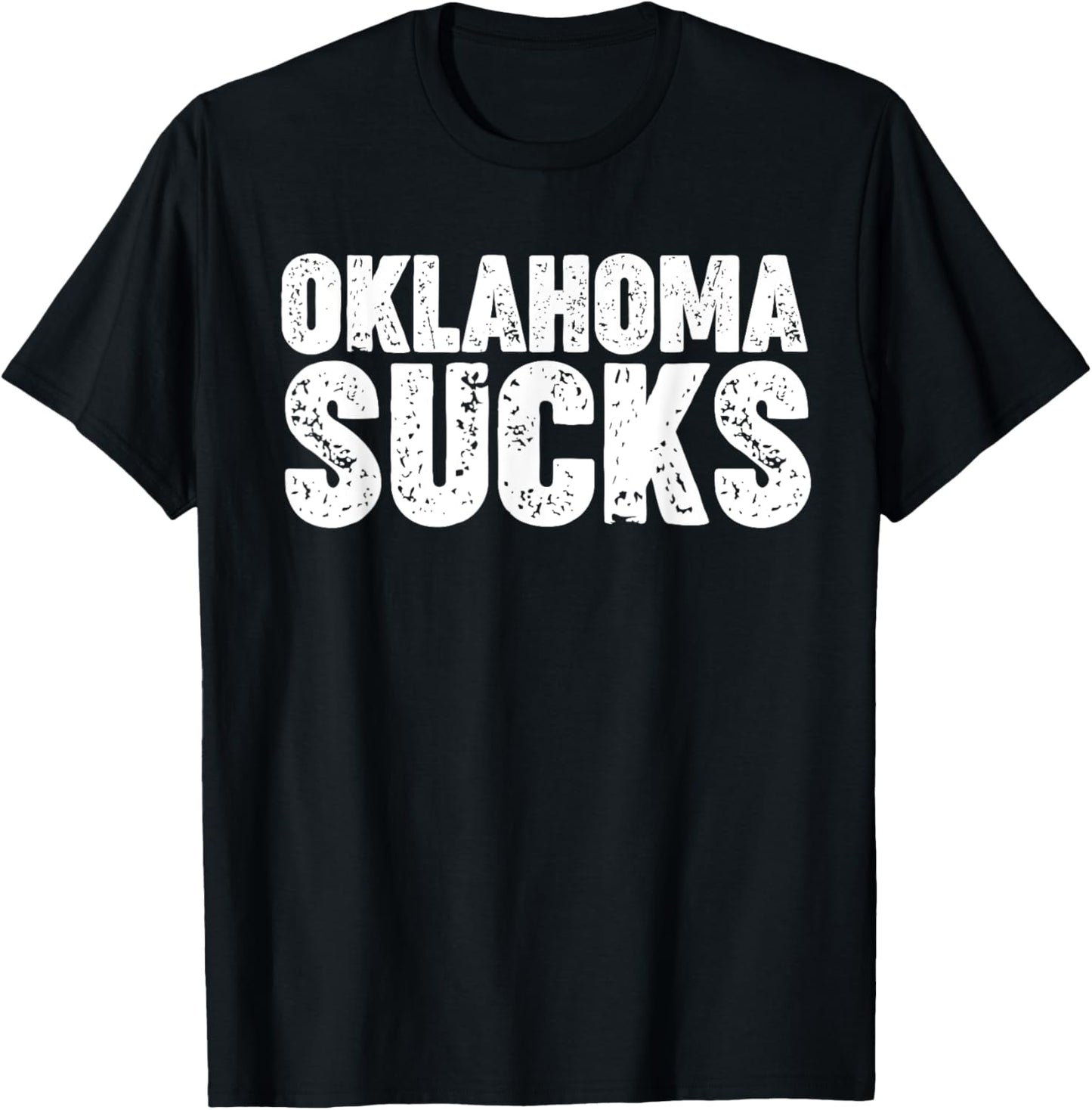 Oklahoma Sucks T-Shirt - T-Shirt | Black
