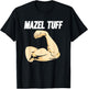 Mazel Tuff Strong Jewish Trendy Jew Work Out Gym Hanukkah T-Shirt - T-Shirt | Black