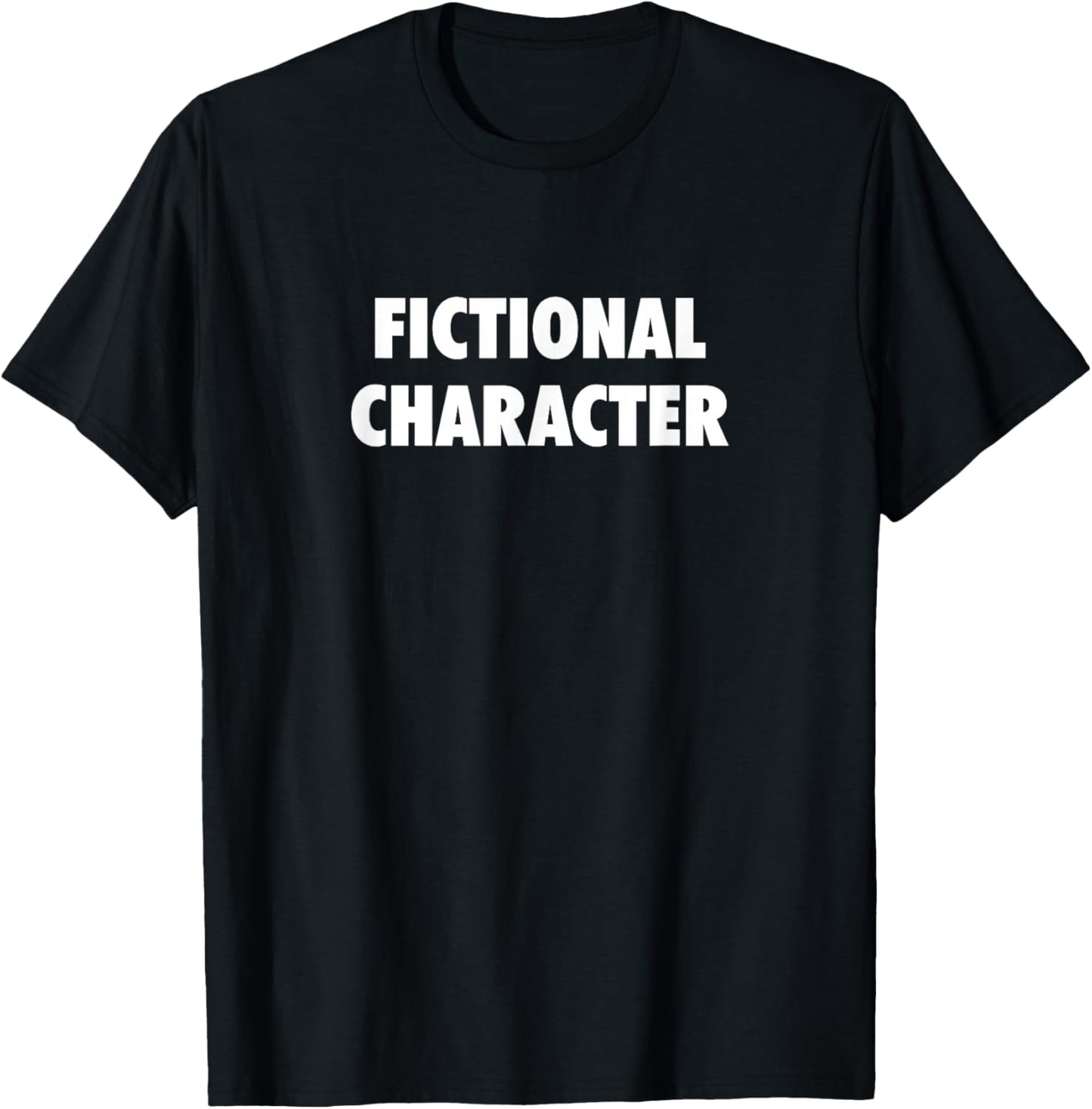 Fictional Character T-Shirt - T-Shirt | Black