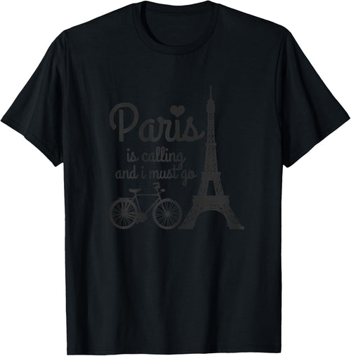 Paris Is Calling And I Must Go France Eiffel Tower Bike Gift