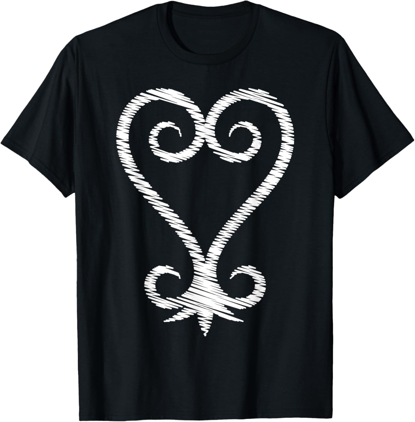 Heart Sankofa Black History African Symbol Adinkra Sankofa T-Shirt - T-Shirt | Black