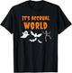 Accountant Halloween Funny It's Accrual World Pun Accounting T-Shirt - T-Shirt | Black