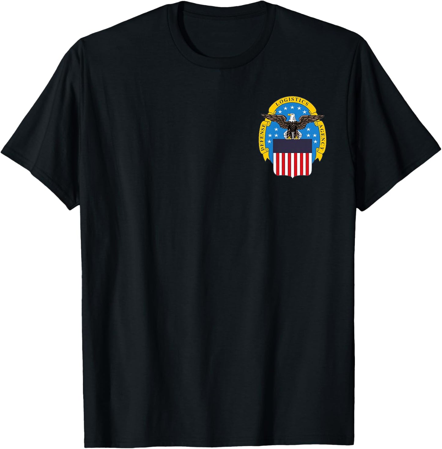 Defense Logistics Agency DLA DOD Military Veteran T-Shirt - T-Shirt | Black