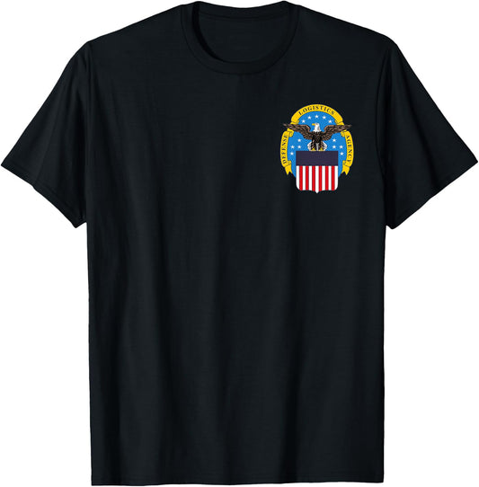 Defense Logistics Agency DLA DOD Military Veteran T-Shirt - T-Shirt | Black