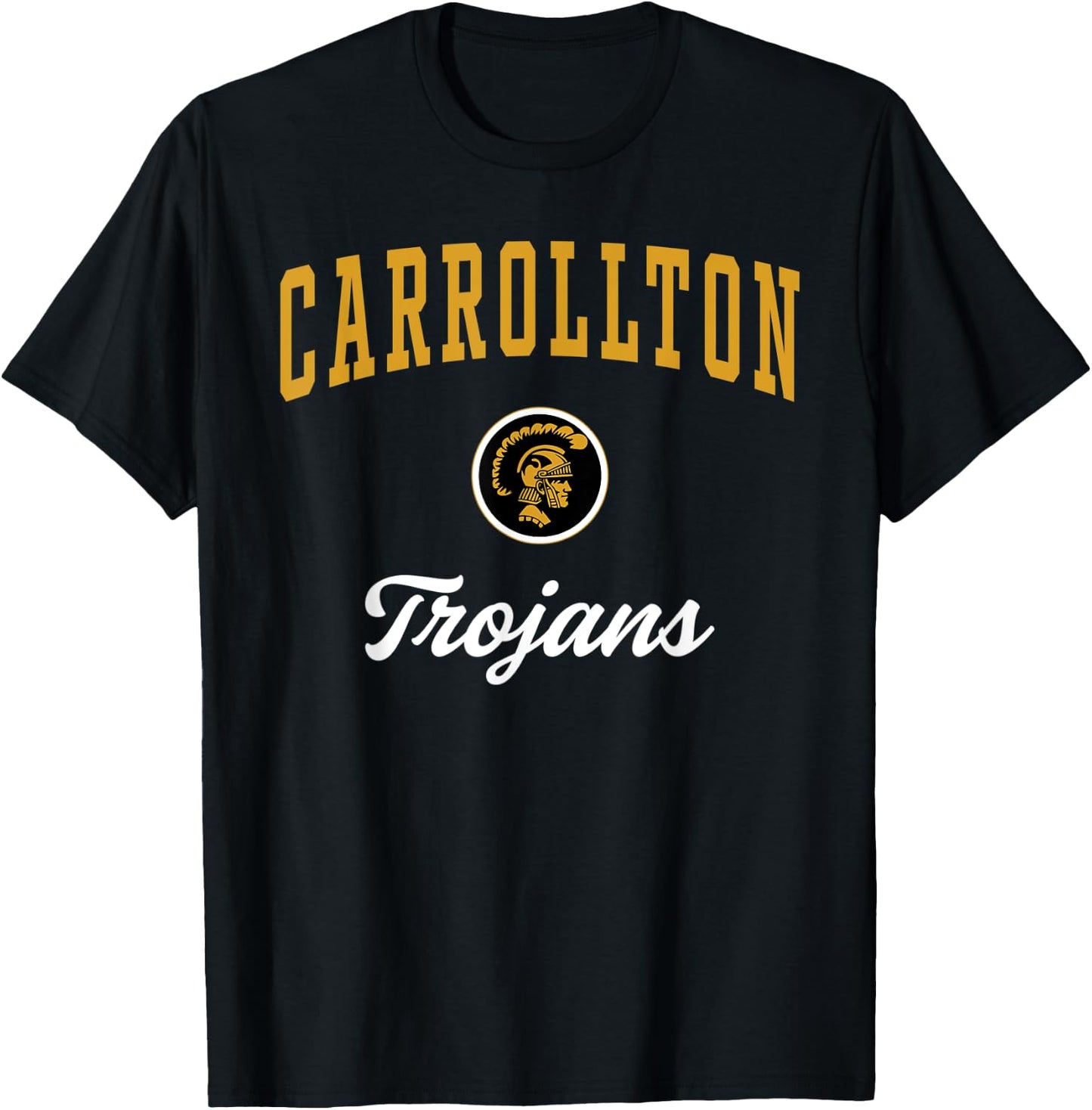 Carrollton High School Trojans T-Shirt - T-Shirt | Black
