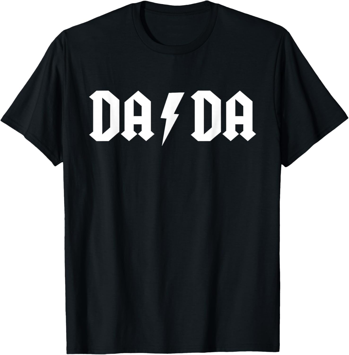 Rock n Roll Dada Birthday Rock Star Matching Family T-Shirt - T-Shirt | Black
