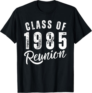 Class Of 1985 40th Class Reunion Graduation Classmate Alumni T-Shirt - T-Shirt | Black