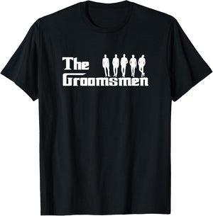The Groomsmen - Wedding Party T-Shirt - T-Shirt | Black