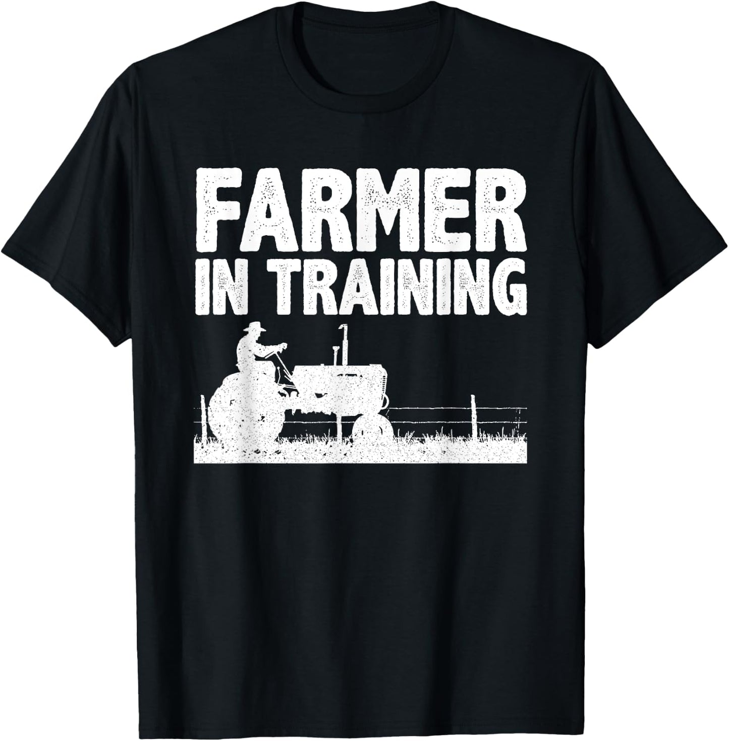 Cool Farmer Design Women Farmer Farming Crop Farm T-Shirt - T-Shirt | Black