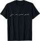 Chic Funny Je Ne Sais Quoi French Slogan Language Travel T-Shirt - T-Shirt | Black