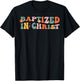 Baptism Christian Communion Baptized In Christ Woman Girl T-Shirt - T-Shirt | Black