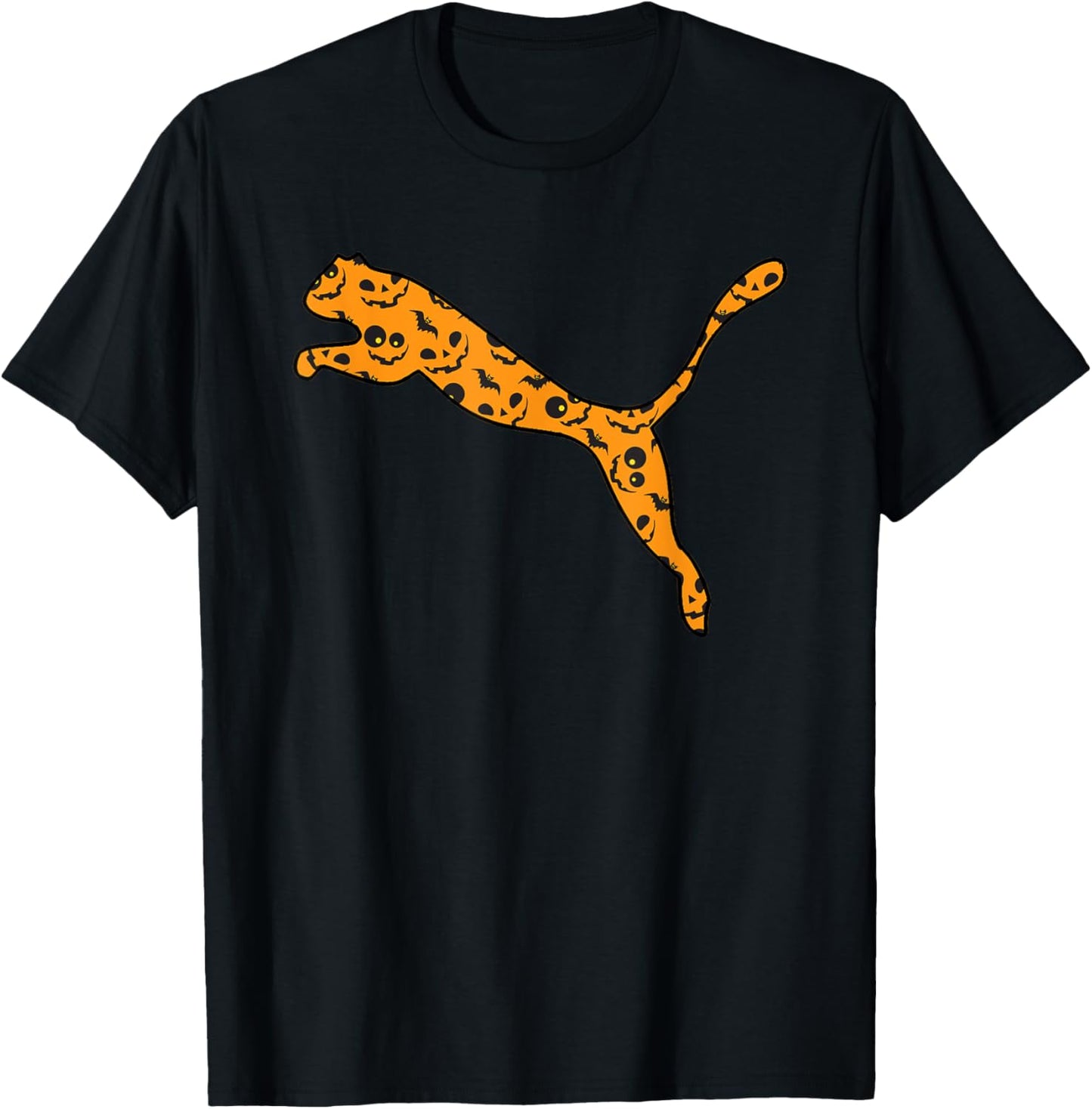 Jaguar Easy Halloween Outfit Panther Lazy Costume Gift T-Shirt - T-Shirt | Black