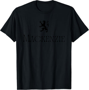 Mackenzie Clan Scottish Family Name Scotland Heraldry T-Shirt - T-Shirt | Black