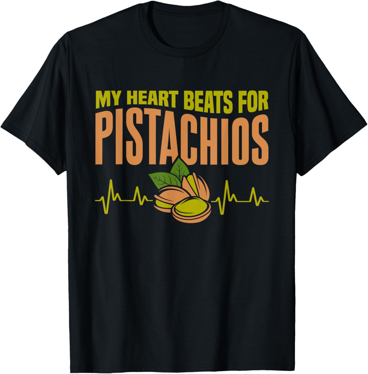Pistachio Day Pistachios Nuts T-Shirt - T-Shirt | Black