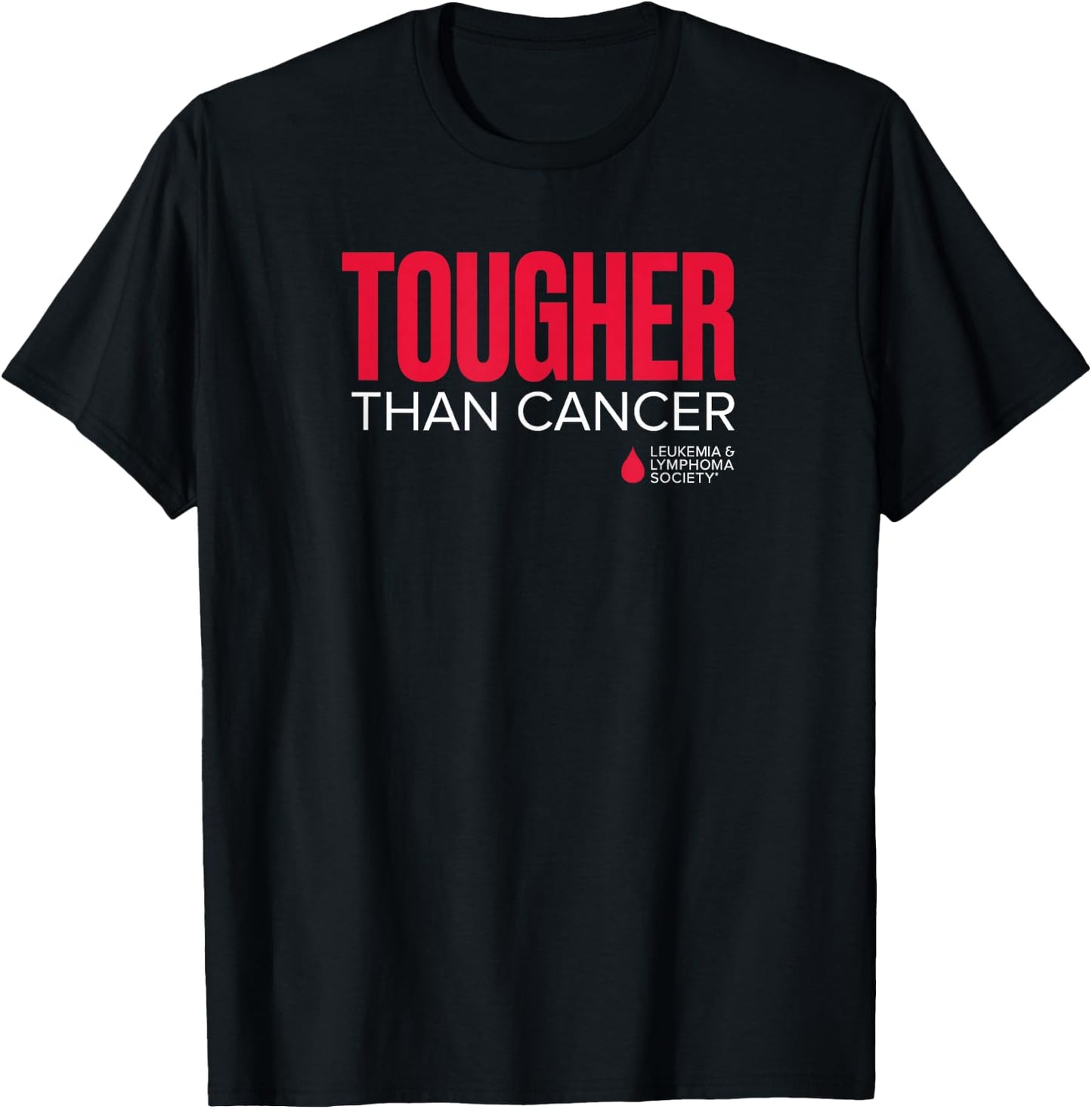 LLS - Tougher Than Cancer - T Shirt T-Shirt - T-Shirt | Black
