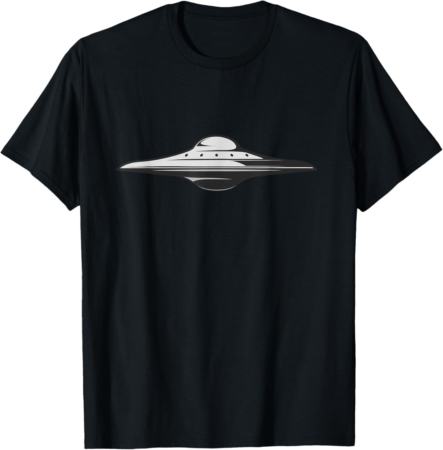 UFO UAP Flying Saucer T-Shirt - T-Shirt | Black