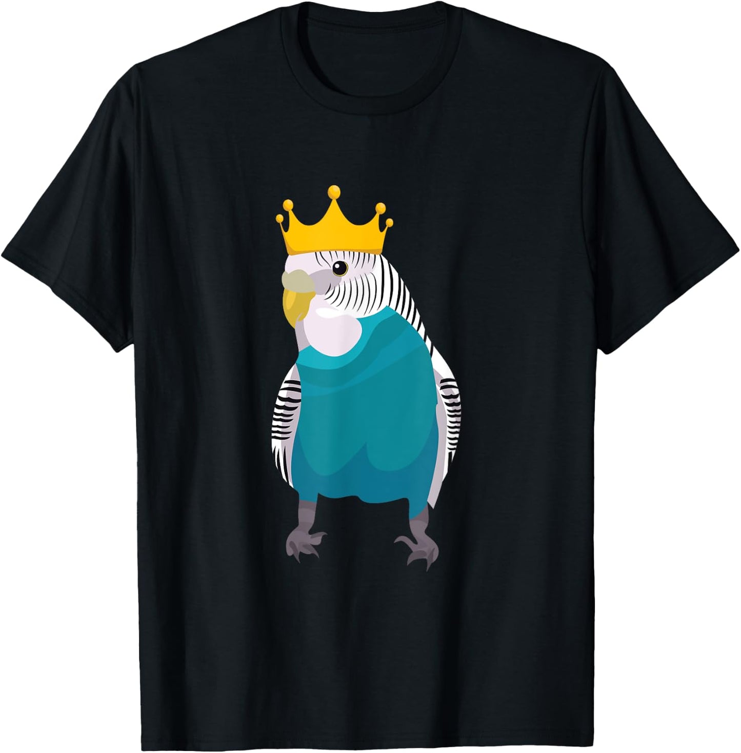 Budgie Bird Parakeet For Budgerigar Owner T-Shirt - T-Shirt | Black